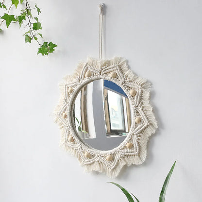 Boho Macramé Mirror